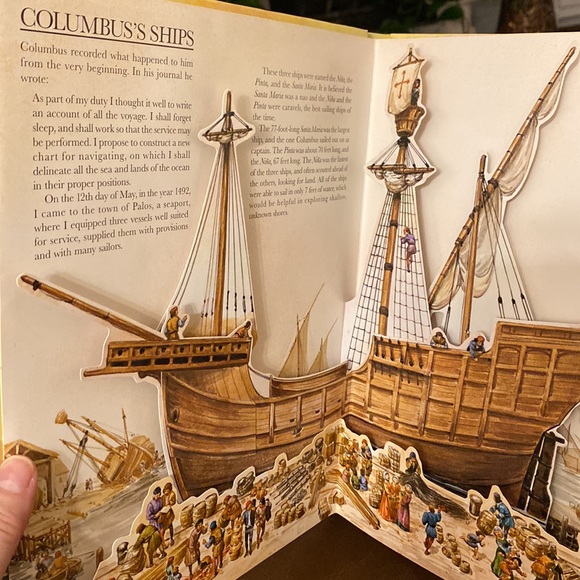 1991 Pop-Up “The Voyage of COLUMBUS in His Own Words” - Picture 2 of 11